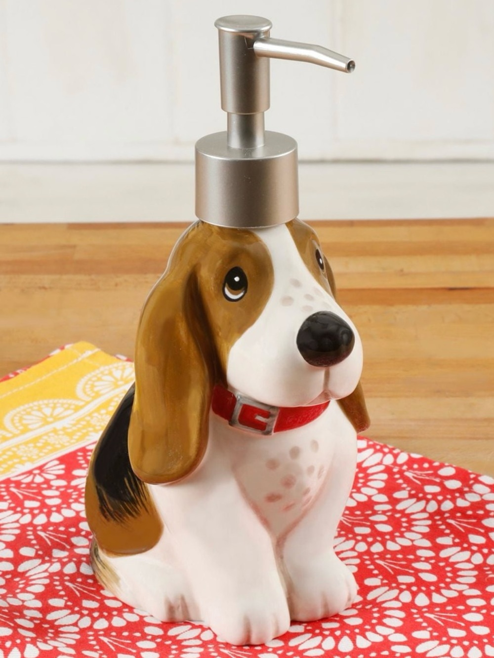 Pioneer Woman Charlie the Basset Hound Liquid Soap Lotion Pump Dispenser
